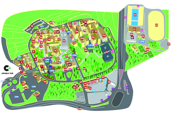 Msida Campus Map