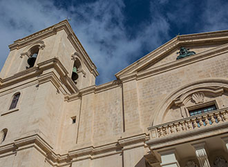 Facade of St John's Co-Cathedral