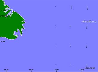 Oil spill scenario