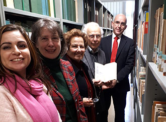 Group photo during the event book donation by Ino Cordina