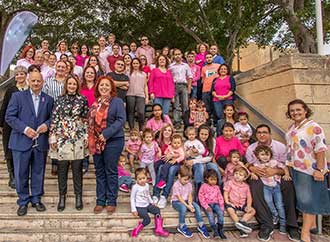 Group photo - Pink October 2019