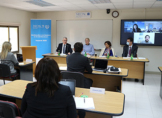 Class room setting - lecture in progress
