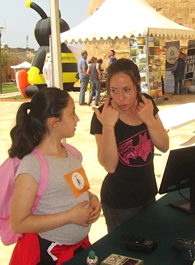 The participation of CBRG and BICREF at Science in Citadel to raise awareness on the need to conserve bats in Malta