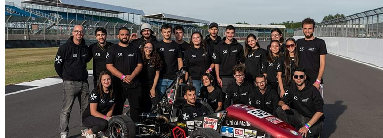 The University of Malta racing team brings back a number of medals from the Silverstone Race The University of Malta racing team brings back a number of medals from the Silverstone Race