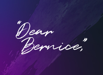 Dear Bernice
