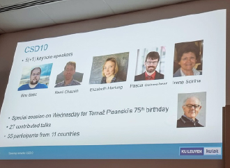 Prof. Irene Sciriha delivered a presentation as keynote speaker at the CSD10