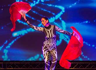 Science in the City - a dancer