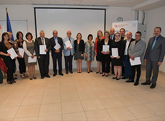 Group photo - award ceremony tourism practitioners