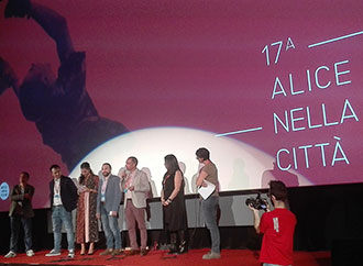 M.A. in Film Studies students at Alice festival in Rome