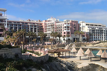 Westin and Paceville area