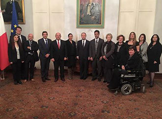 The Faculty for Social Wellbeing paid a courtesy visit to Prime Minister Dr Joseph Muscat