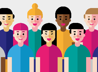 children of different nationalities 