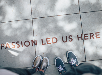 passion led us here