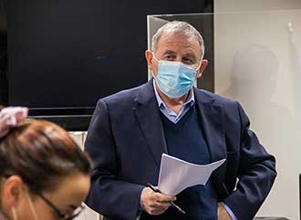 Prof. Roderick Pace giving a talk