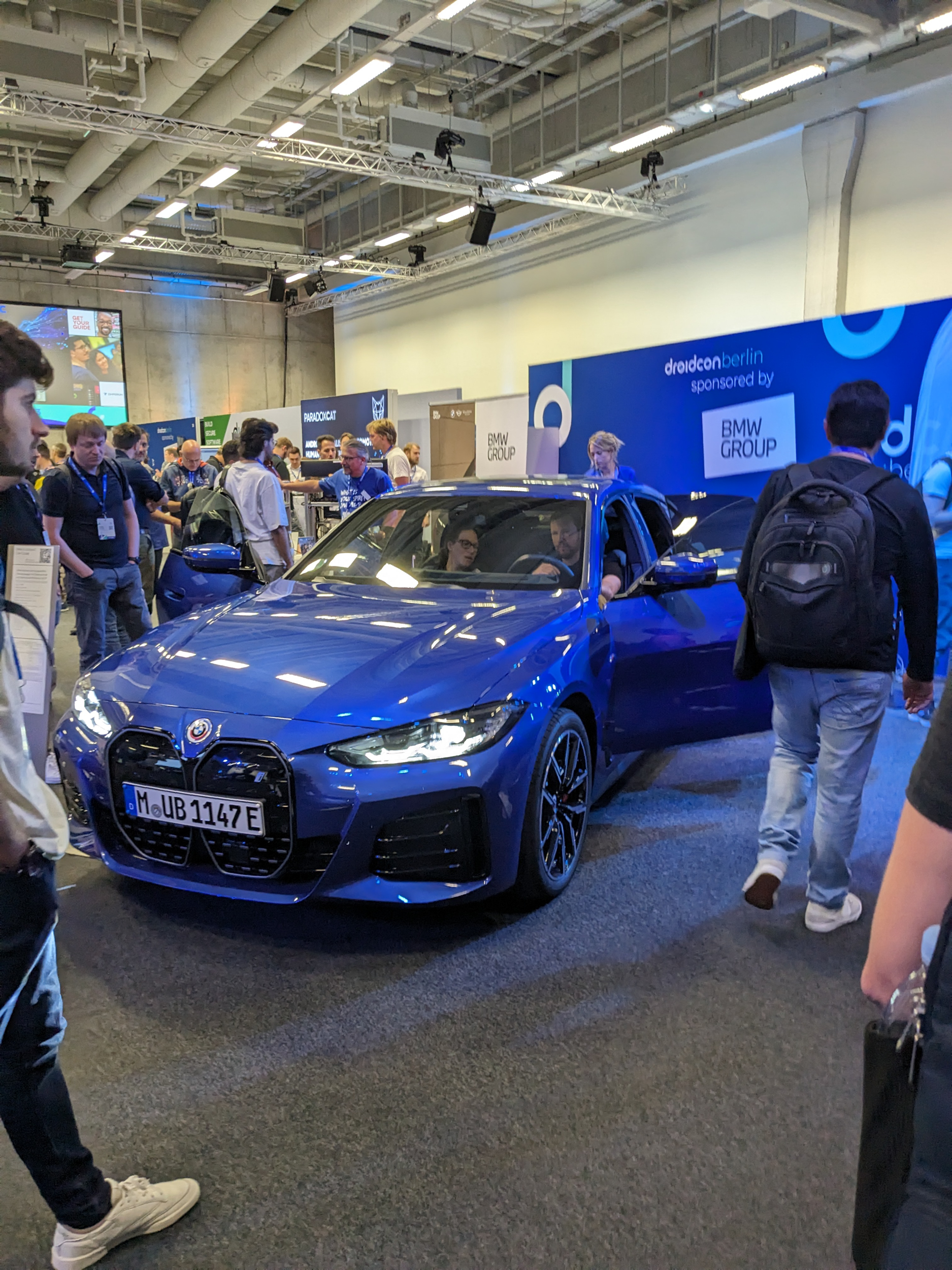 James Gatt at droidcon Berlin