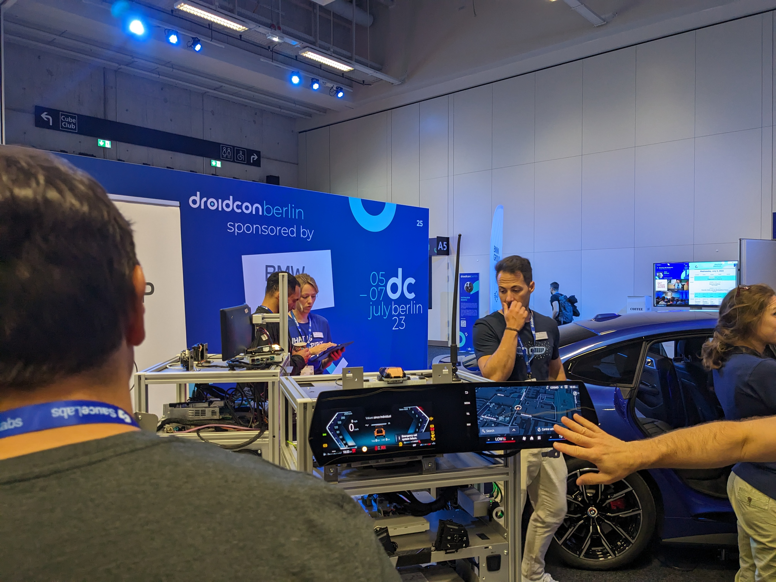 James Gatt at droidcon Berlin