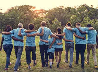 A group of people
