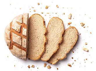 bread and breadcrumbs