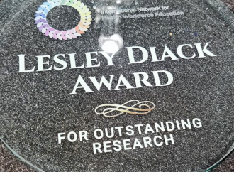 Dr Rachael Agius, Dr Marjorie Bonello and Dr Guilherme Couto from the FHS represented the UM