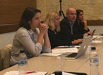 Participants at the workshop