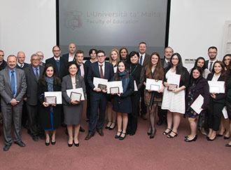 Group photo - Faculty of Education Dean's Award Ceremony