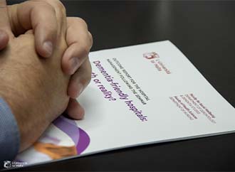 Report on dementia-friendly hospitals presented to the Rector