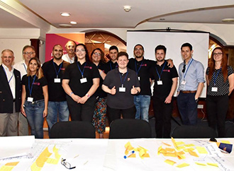 Work Hard Play Hard group photo