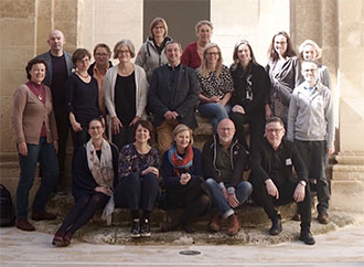 Professor Carmel Borg with the core team of the consortium