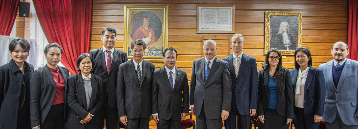 thai delegation at um thai delegation at um