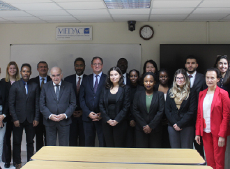 President Emeritus Dr George Vella delivered a keynote lecture at MEDAC