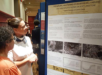 Poster on stone deterioration and conservation