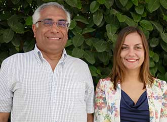 Prof. Joe Cannataci and Dr Aitana Radu