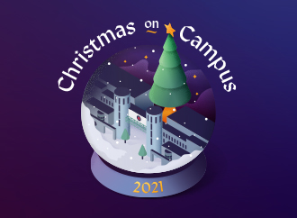 Snow globe - Christmas on Campus 2021