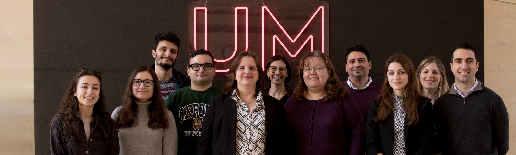 Group photo of the Targetid team