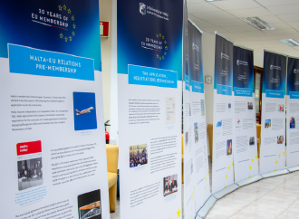 This exhibition commemorates this important date in Malta's post-independence history.