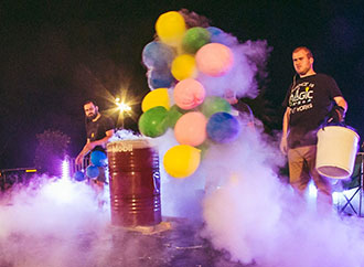 A roaring evening at Science in the City - Newspoint - University of Malta