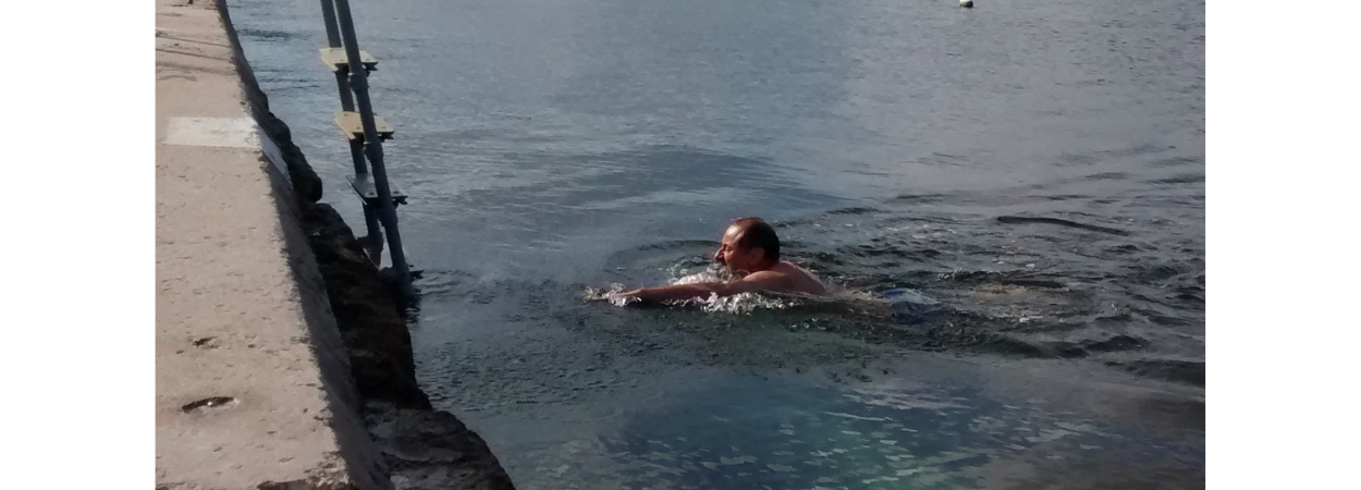 january swim