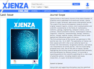 Xjenza Online website