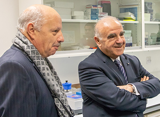 President of Malta at UM's Research Facilities