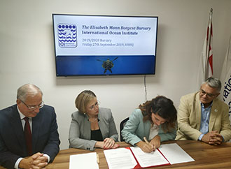 Award of the IOI Elisabeth Mann Borgese Bursary, 2019