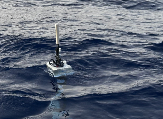 Dr Adam Gauci and Mr David Ramirez recently deployed an NKE float, an essential instrument in their research toolkit