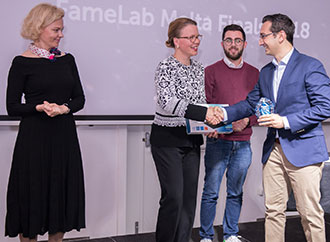 Famelab winner - Dr Anthony Galea