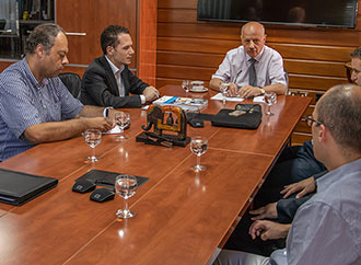 Meeting between Chamber of Engineers and UM