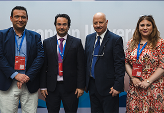 4 people at the event