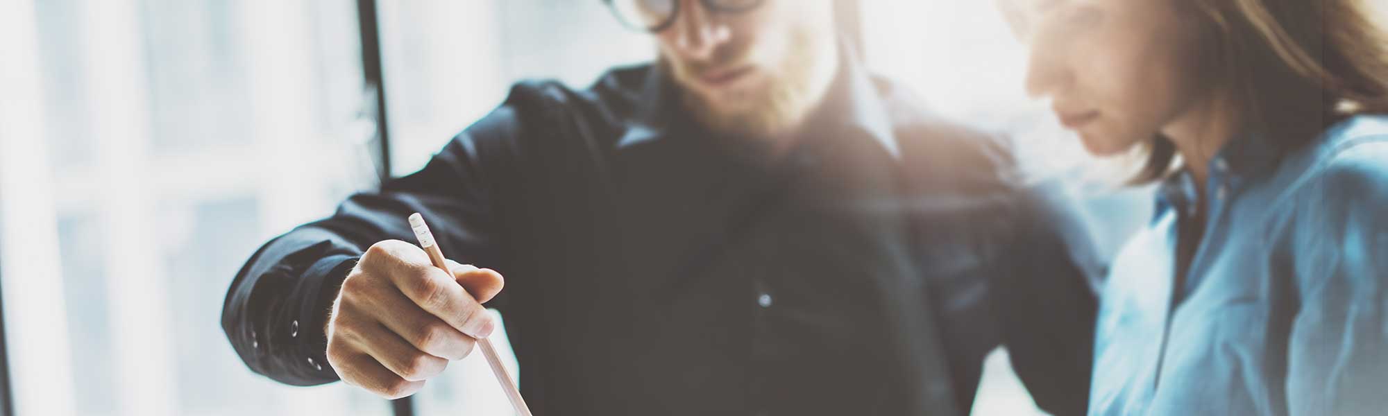 Students working on notes