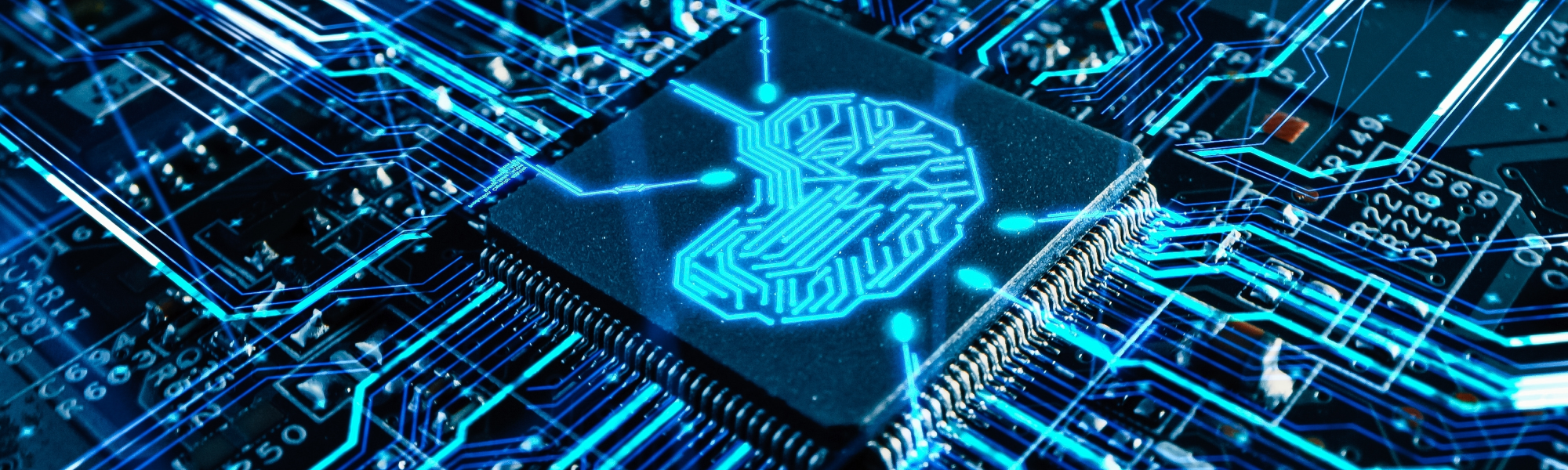 Graphical Visualisation of an IC - Brain