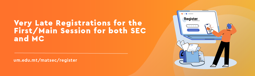 Very Late Registrations for First/Main Session for SEC and MC
