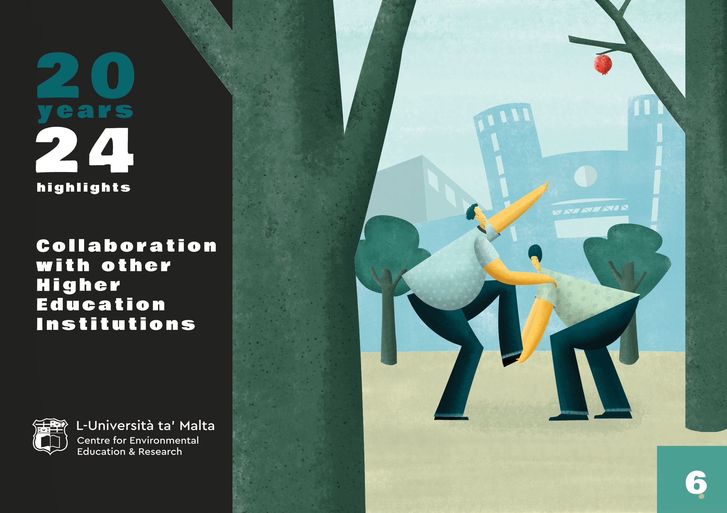 poster highlighting the collaboration with other HE Institutions