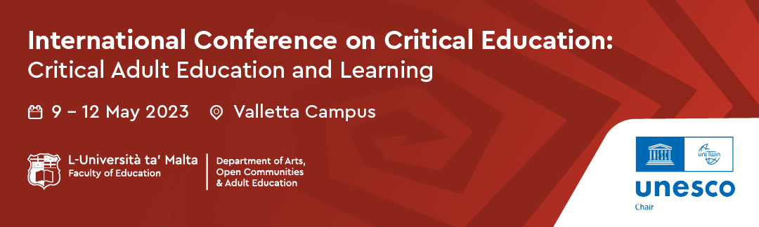 Banner showing conference details