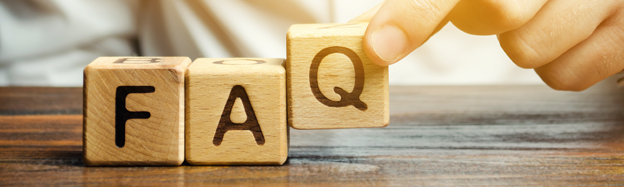 FAQs banner
